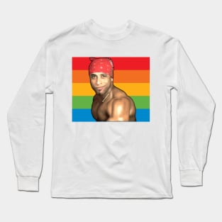 Ricardo Milos Pride Flag Long Sleeve T-Shirt